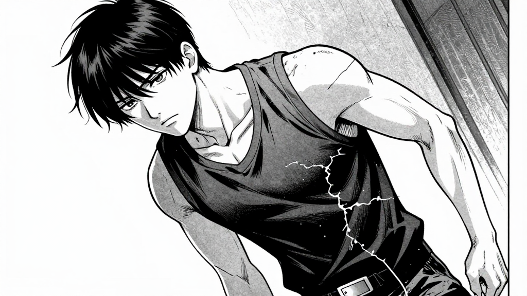 Blackwood’s body stiffens as moral certainty cracks.