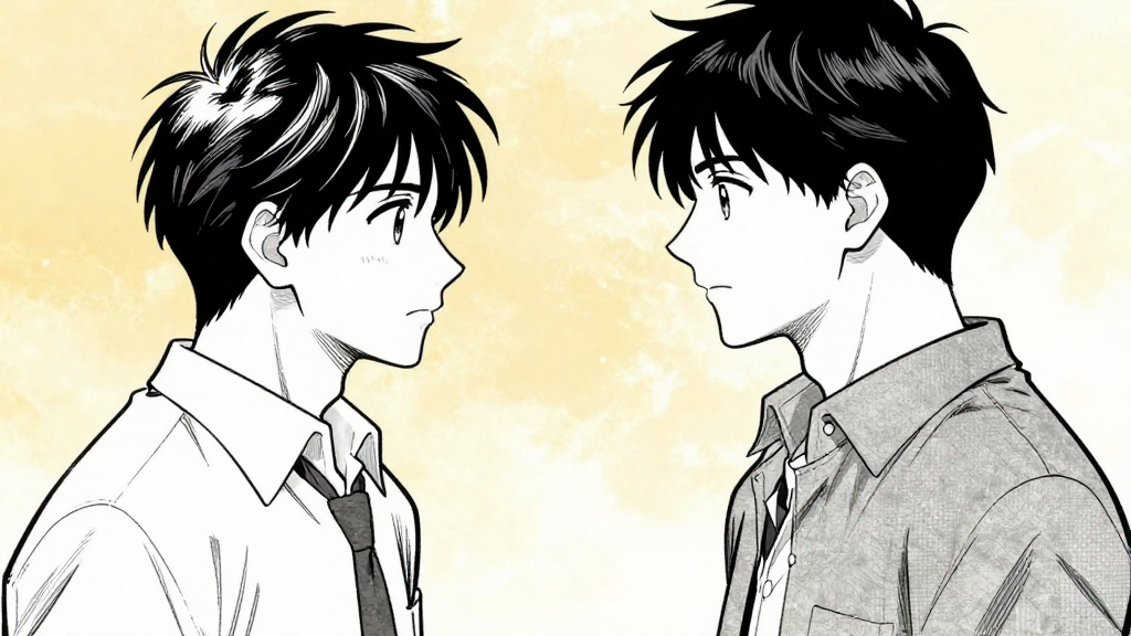 Viktor and D'Éon meet gazes, showing mutual recognition.