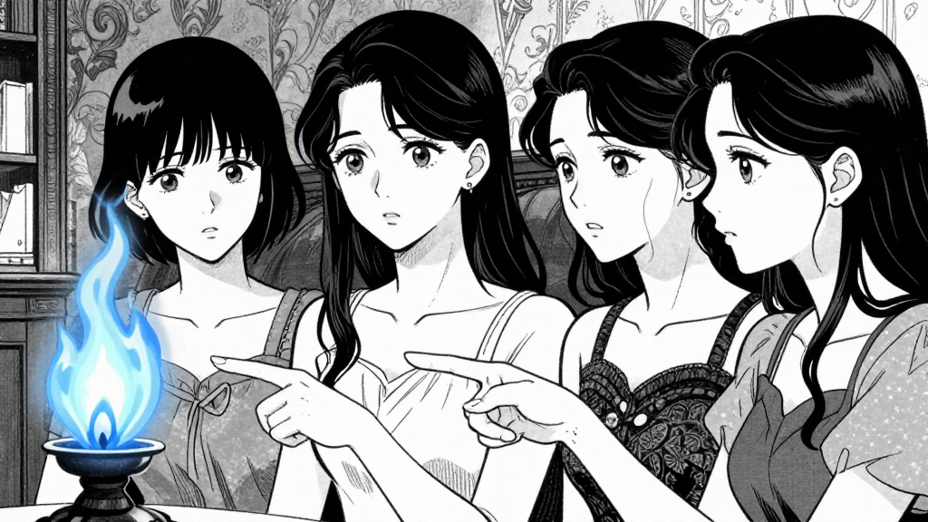 Silas listens intently as the voices of the missing women point to Madame Vora’s Séance Society.