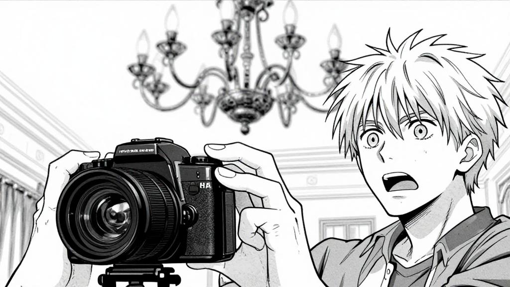 Karel’s camera captures Marcus’s hand reaching toward the chandelier.