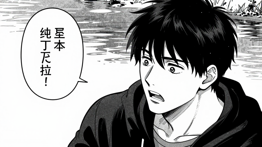 The creature speaks in Latin. Erik watches, stunned.