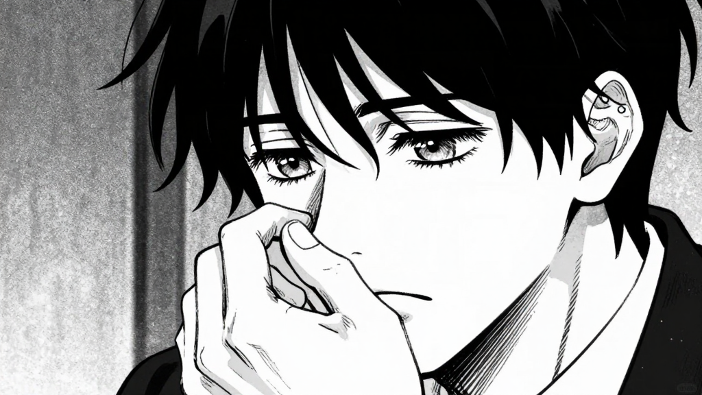 Ólafur’s hand trembles as he votes, his expression unreadable.