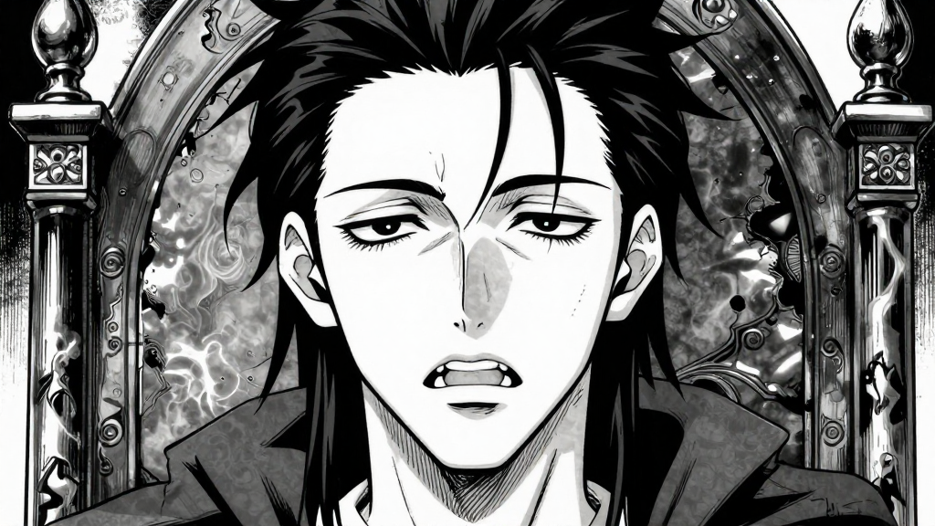 The Hollow King’s face shifts, his voice a blend of tones.