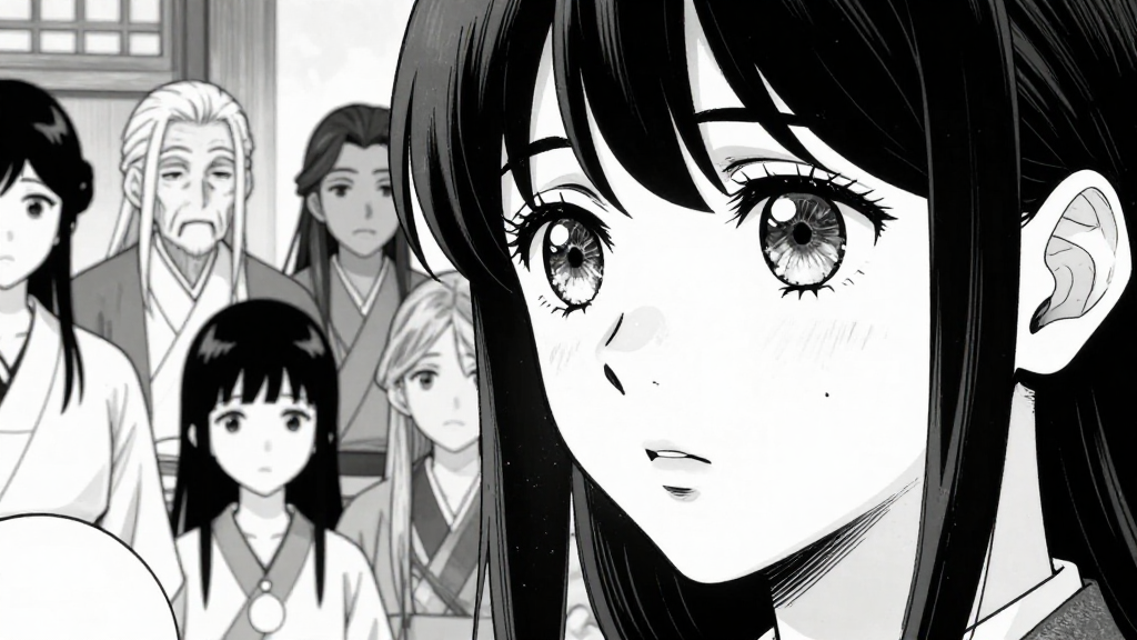Yuki’s eyes glisten as she looks at the gathered supernaturals. Her pendant glows.